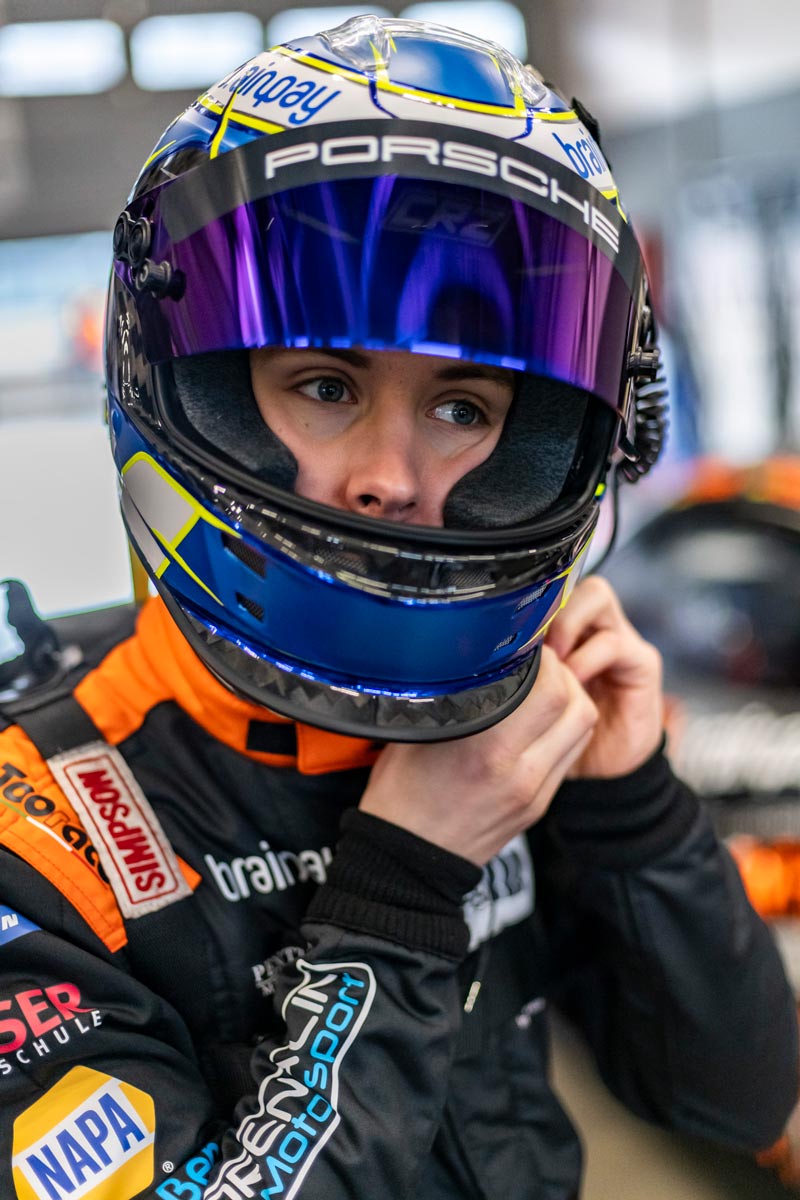 Adrian Rziczny fährt 2026 in der Nürburgring Langstrecken Serie und dem legendären 24h Nürburgring in einem Porsche 718 Cayman GT4 CS in der Klasse Cup3